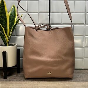 Michael Kors Leather Top Handle Bag